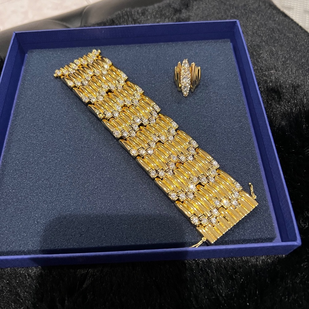 Rachael Zoe bracelet & ring set